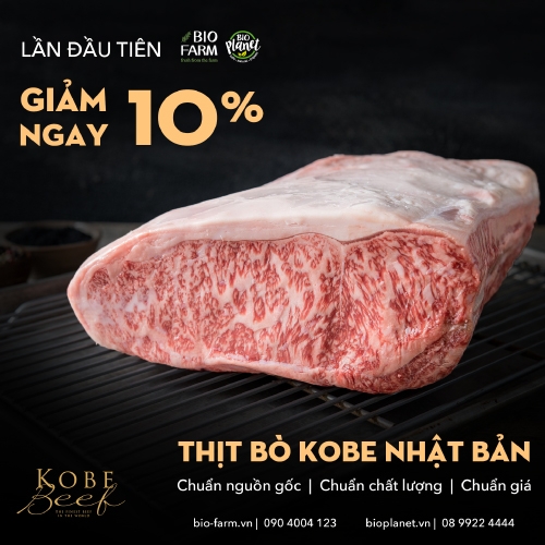 [FLASHSALE] GIẢM 10% THỊT BÒ KOBE