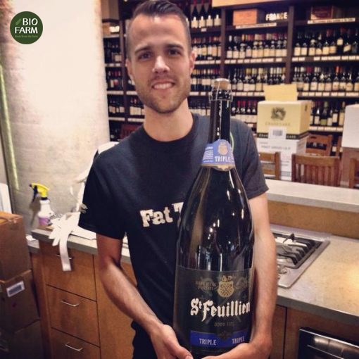 Bia chai St-Feuillien Triple 9L