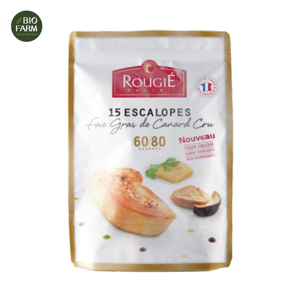 Foie Gras Pháp cắt lát 60/80gram