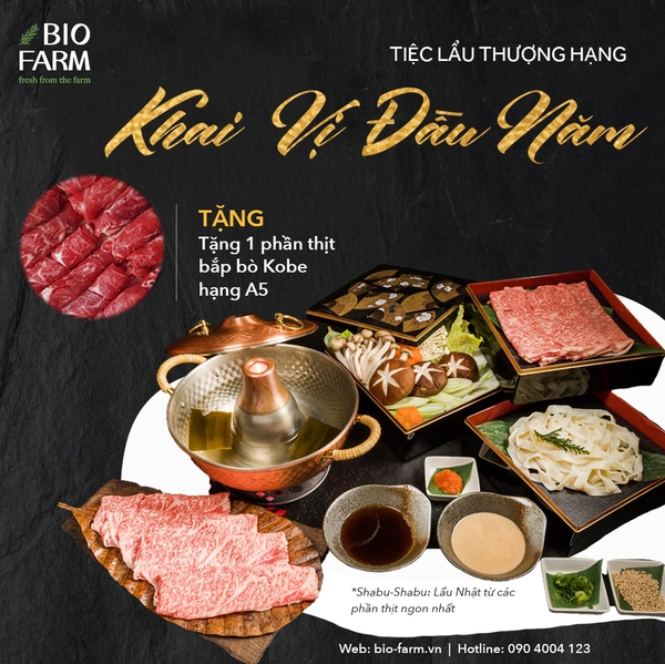 KHAI VỊ ĐẦU NĂM - TIỆC LẨU THƯỢNG HẠNG