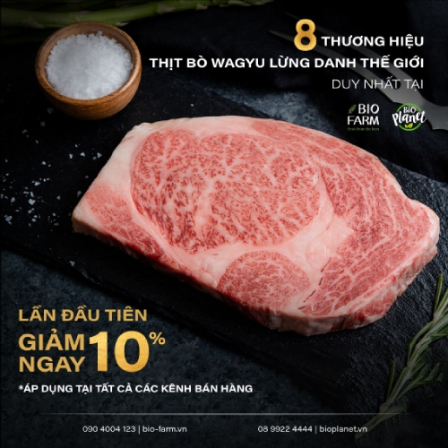 [FLASHSALE] GIẢM 10% THỊT BÒ WAGYU