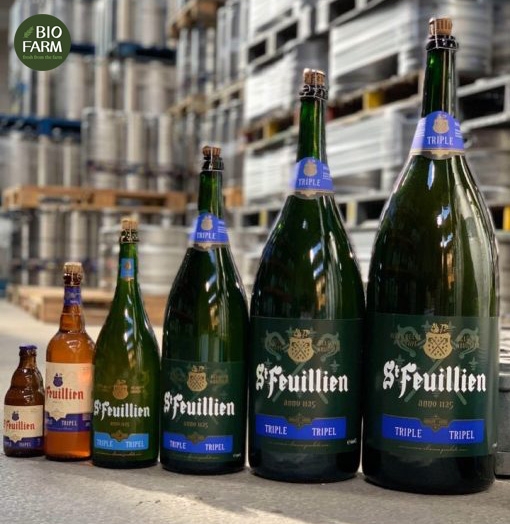 Bia chai St-Feuillien Triple 3L