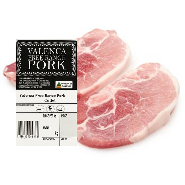 Free-Range Pork Cutlet - Cốt lết heo (chăn thả tự nhiên)