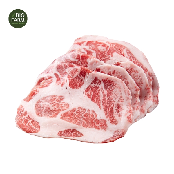 Thịt cổ heo - COLLAR (BONELESS NECK) - organic