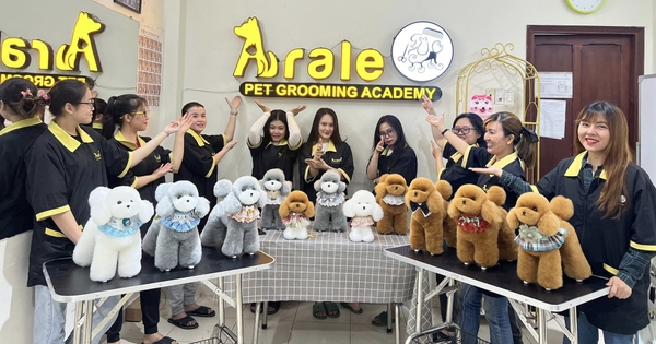 ♦️ ARALE PET GROOMING ACADEMY KHOÁ THÁNG 5: HỌC VIÊN HOÀN THÀNH BUỔI HỌC CẮT TỈA TRÊN CHÓ GIẢ👏