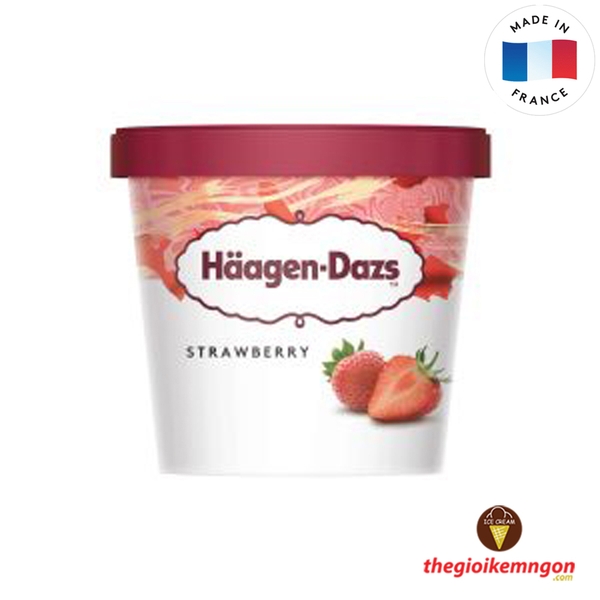 Kem ly HaagenDazs vị dâu tây 100ml Kim Phúc