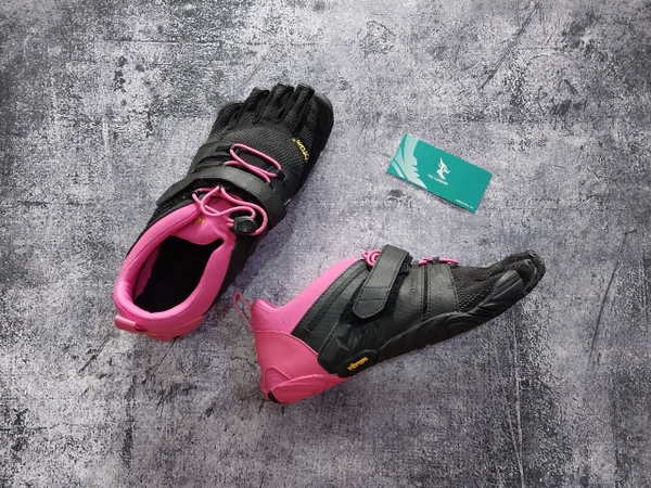 Giày 5 ngón Vibram V-Train - Black Pink