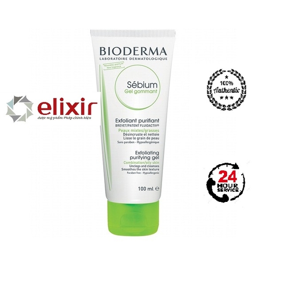 Tẩy tế bào chết Bioderma Sebium Gel Gommant Exfoliating Purifying