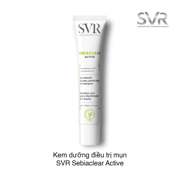 Kem trị mụn SVR Sebiaclear Active gel siêu hiệu quả