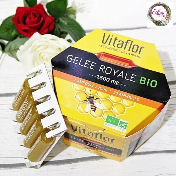 Sữa ong chúa Vitaflor Gelee Royale Bio 1500mg