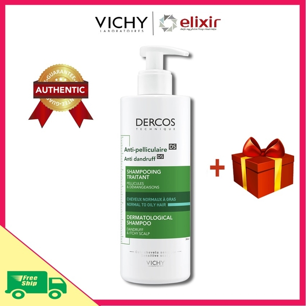 Dầu gội đặc trị gàu VICHY DERCOS 390ml