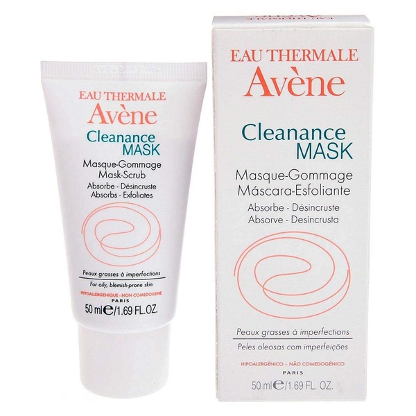 Mặt nạ tẩy da chết trị mụn AVENE CLEANANCE MASK Scrub