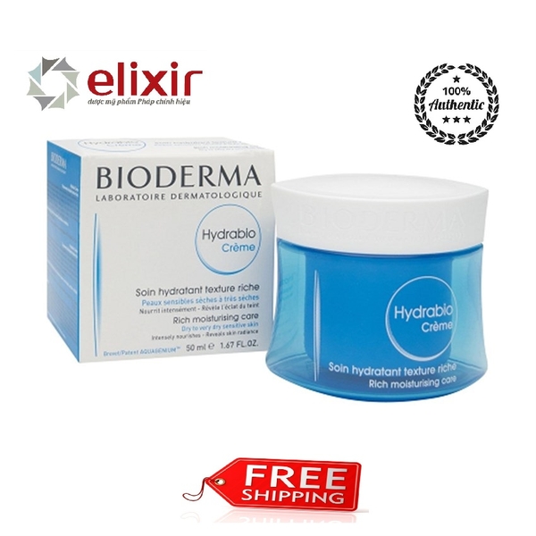 Kem dưỡng ẩm cho da khô BIODERMA HYDRABIO CREME 50ml