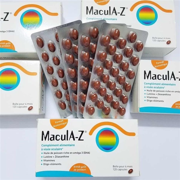 Viên bổ mắt  MACULA-Z 120 viên -xách tay Pháp