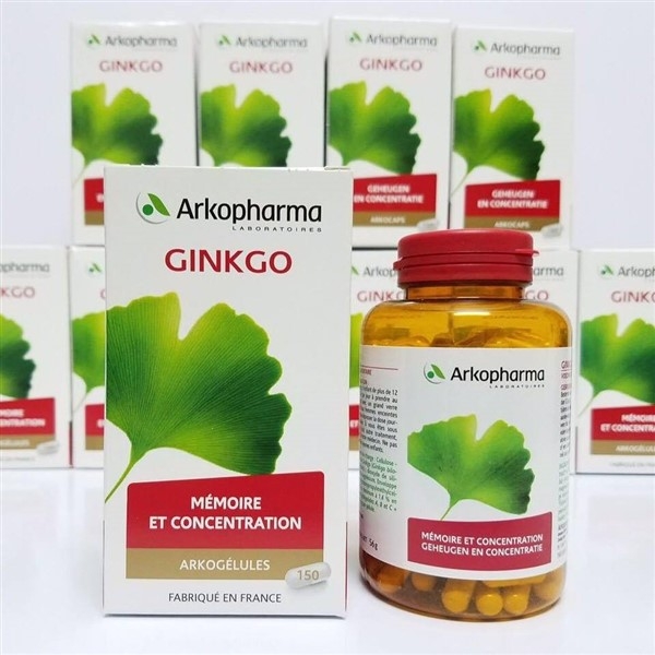 Thuốc bổ não cao cấp GINKGO ARKOGE'LULES - Pháp