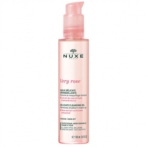 Dầu tẩy trang Nuxe Huile Very Rose Délicate bản mới nhất