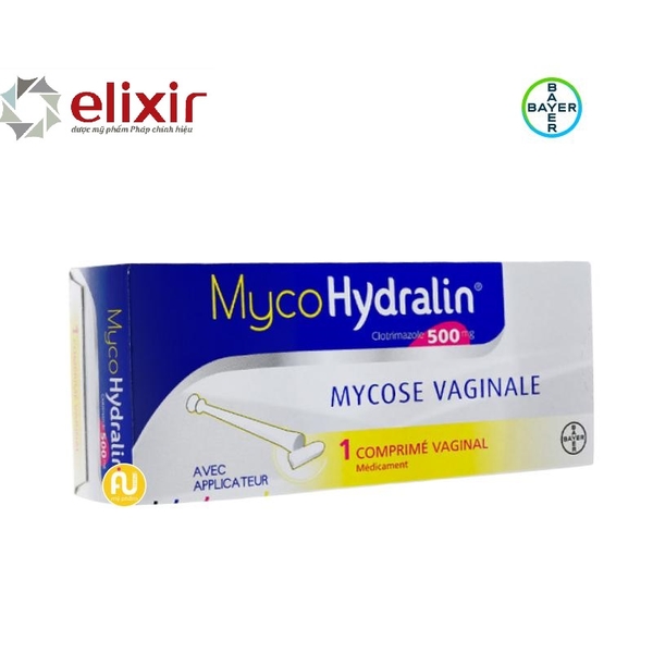 Viên đặt phụ khoa Mycohydralin 500mg Pháp