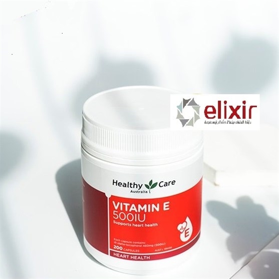 Vitamin E Healthy Care 500 IU 200v mẫu mơi nhất