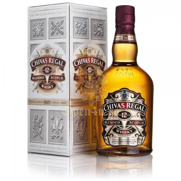 Thu mua rượu ngoại với sản phẩm Rượu Chivas 12