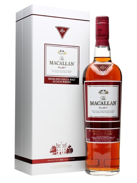 Thu mua rượu ngoại với sản phẩm Rượu Macallan Ruby