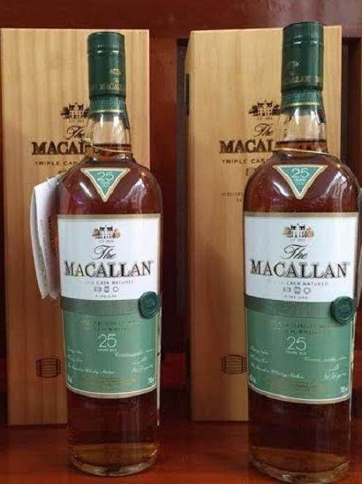 Thu mua rượu ngoại - Rượu Macallan 25 năm