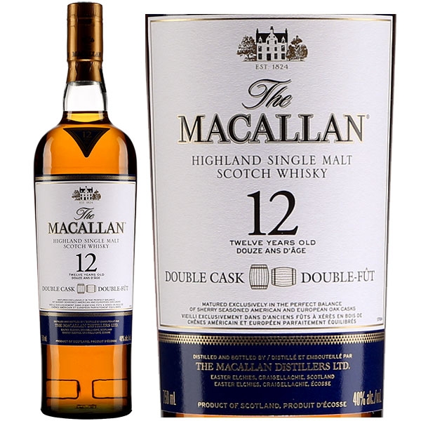 RƯỢU MACALLAN 12 NĂM DOUBLE CASK GIÁ BAO NHIÊU?