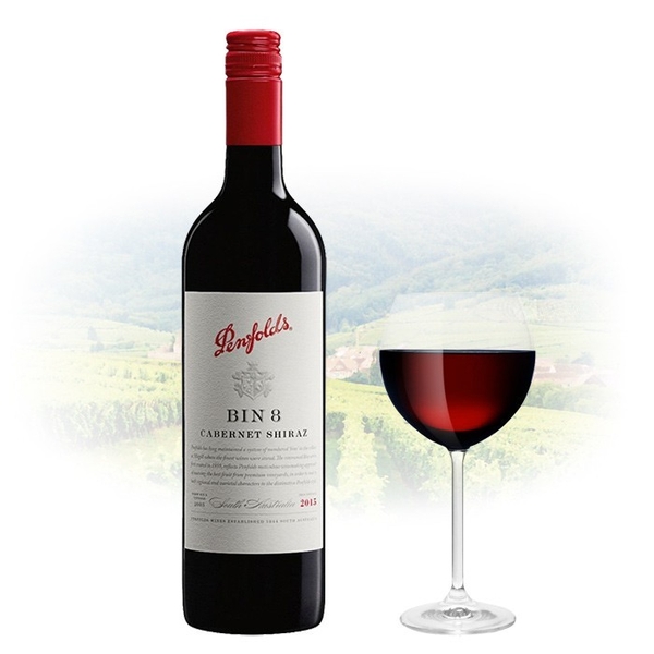 RƯỢU VANG ÚC PENFOLDS BIN 8 CABERNET SHIRAZ-giá rẻ nhất