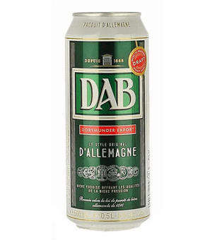 Bia DAB 5% – Lon 500ml – Thùng 24 Lon