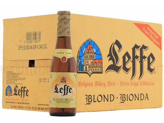 Bia LEFFE vàng 33cl – thùng 24 chai