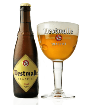 Bia Westmalle Tripel 9,5% – Chai 330ml – Thùng 24 Cha