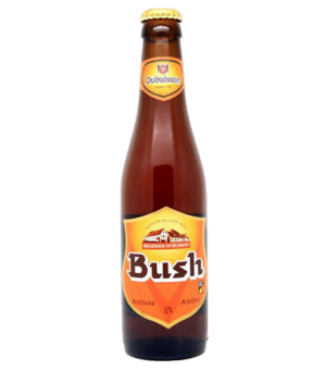 Bia Bush Amber Tripel 12% – Chai 330ml – Thùng 24 Chai