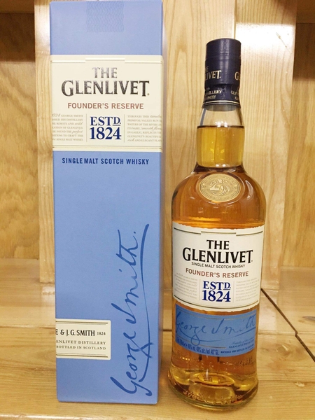 RƯỢU GLENLIVET 1824 (XANH)-Giá 8xx