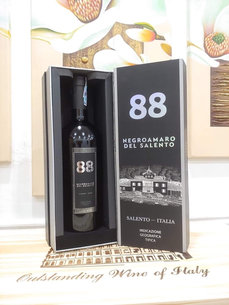 Vang Ý 88 Negroamaro Del Salento-Giá buôn 8xx