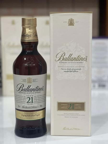 RƯỢU BALLANTINES 21 XÁCH TAY-GÍA TỐT NHẤT THỊ TRƯỜNG