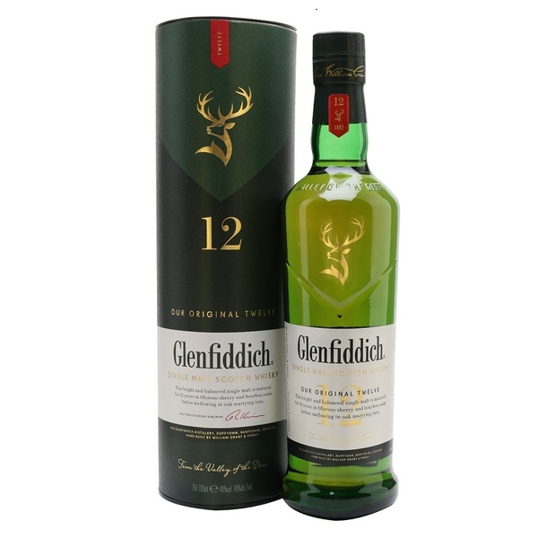 RƯỢU GLENFIDDICH 12 NĂM 1L 1.000ml / 40%-GIÁ TỐT NHẤT