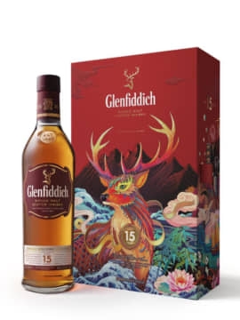 GLENFIDDICH 15 NĂM TUỔI – HỘP QUÀ TẾT 2020