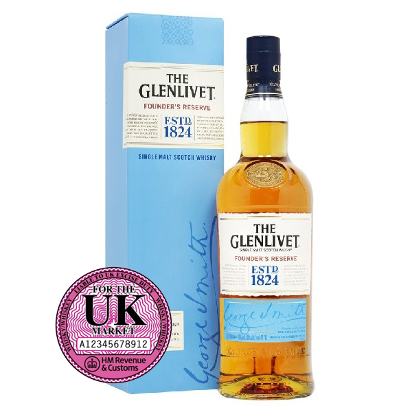 RƯỢU GLENLIVET FOUNDER’S RESERVE UK 700ml