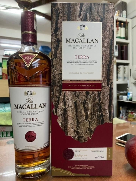 RƯỢU MACALLAN TERRA (42.8% ).