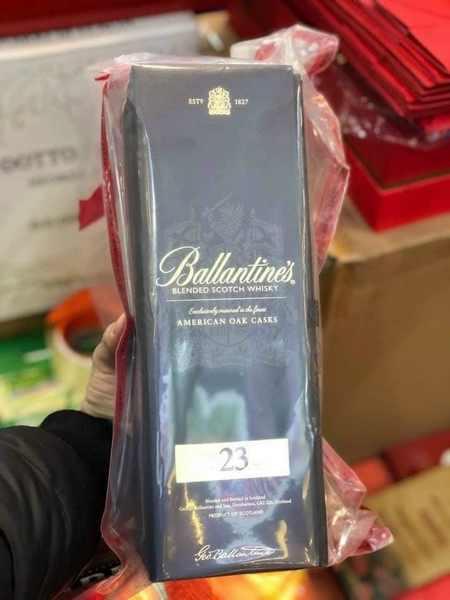 Rượu ballantines 23 năm xách tay -giá tốt nhất