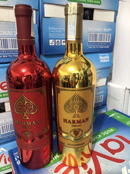 Rượu vang đỏ ÚC Harman shiraz -giá cực rẻ