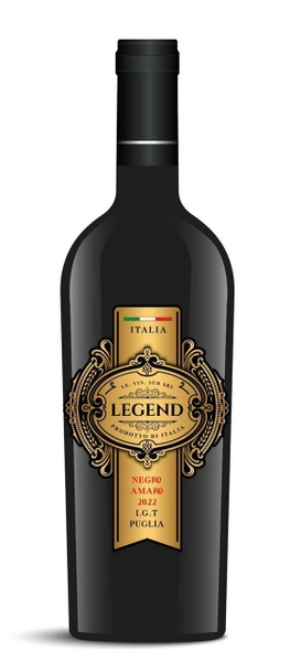 Rượu vang ý Chát Legend negroamaro sangiovese 2022 -giá rẻ