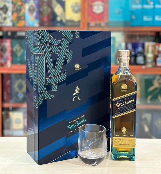 Rượu Johnnie Walker Blue Label hộp quà tết 2025