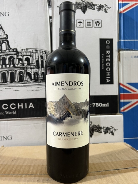 Rươu vang chi le AiMENDROS GRAN RESERVA  -giá rẻ