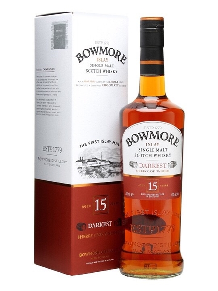 RƯỢU BOWMORE 15 NĂM (700ML / 43%)