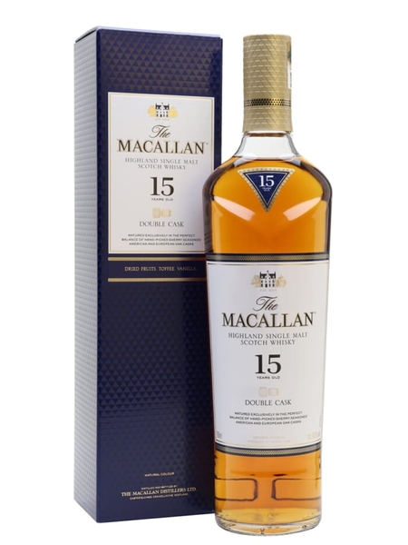 RƯỢU MACALLAN 15 NĂM DOUBLE CASK-GIÁ TỐT NHẤT