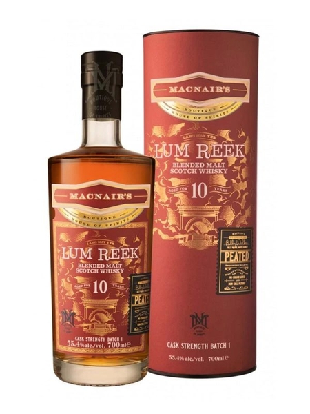 Rượu Whisky MacNair’s Lum Reek Peated 10