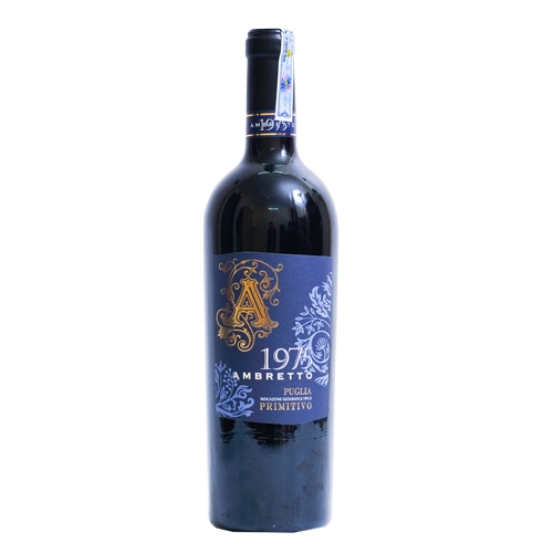 Rượu Vang Đỏ Ý 1975 Ambretto Primitivo chính hãng