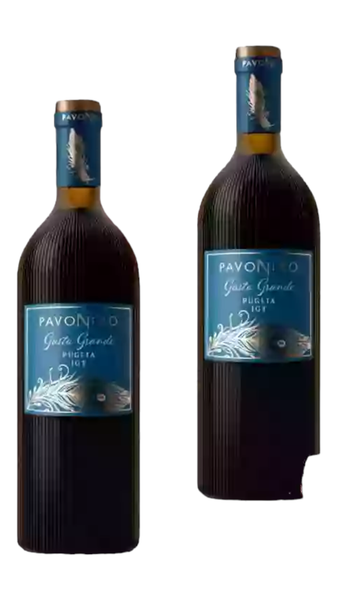 Rượu vang PavoNero Gusto Grande Rosso Puglia IGT