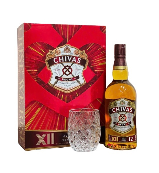 Rươu chivas 12 năm Hộp quà tết 2024-giá 700K