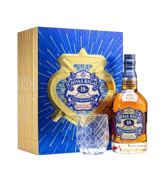 RƯỢU CHIVAS 18 NĂM HỘP QUÀ TẾT 2024-giá 1400.000Đ